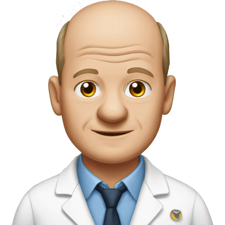 Olaf Scholz as caregiver emoji