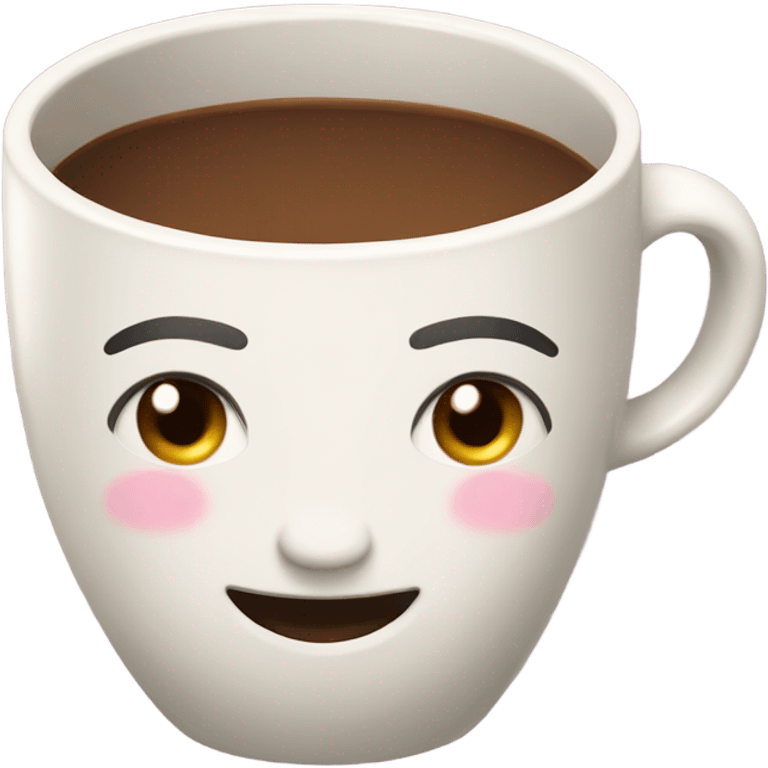 A cute cup emoji