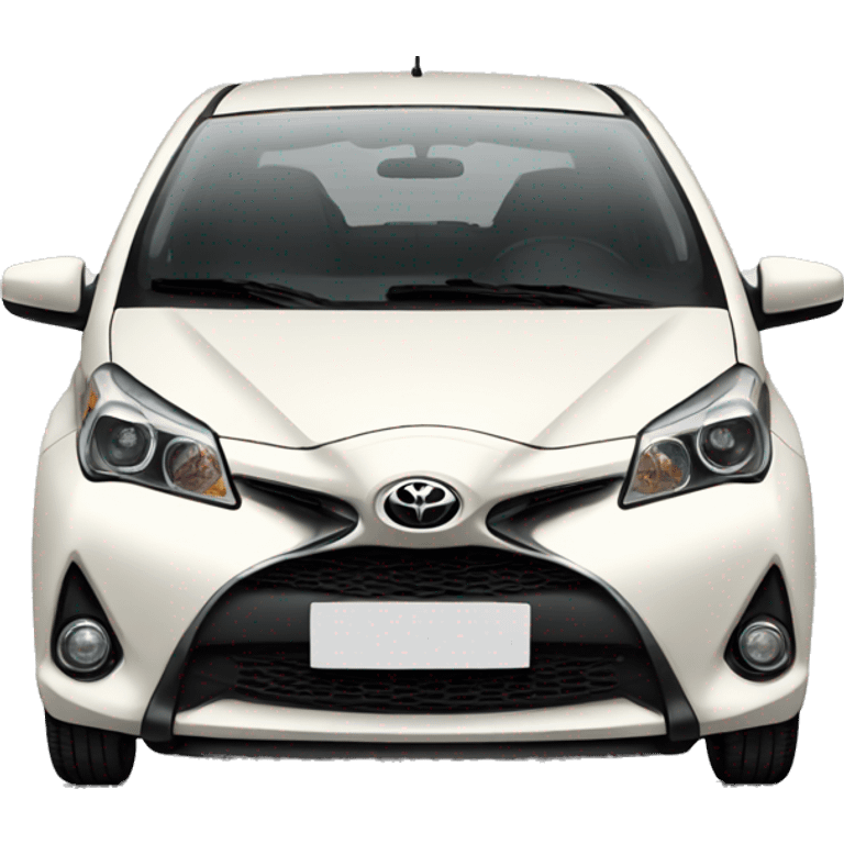 Coche Toyota yaris emoji