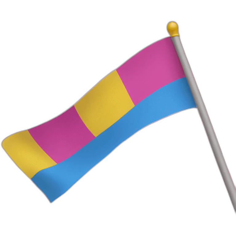 Pansexual flag emoji