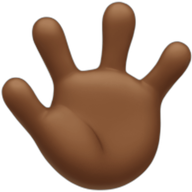 bear-hand-like emoji