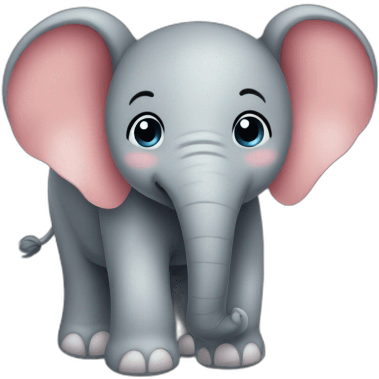 cute elefant emoji