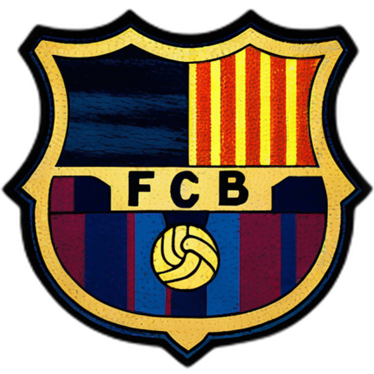 Escudo del Barça emoji