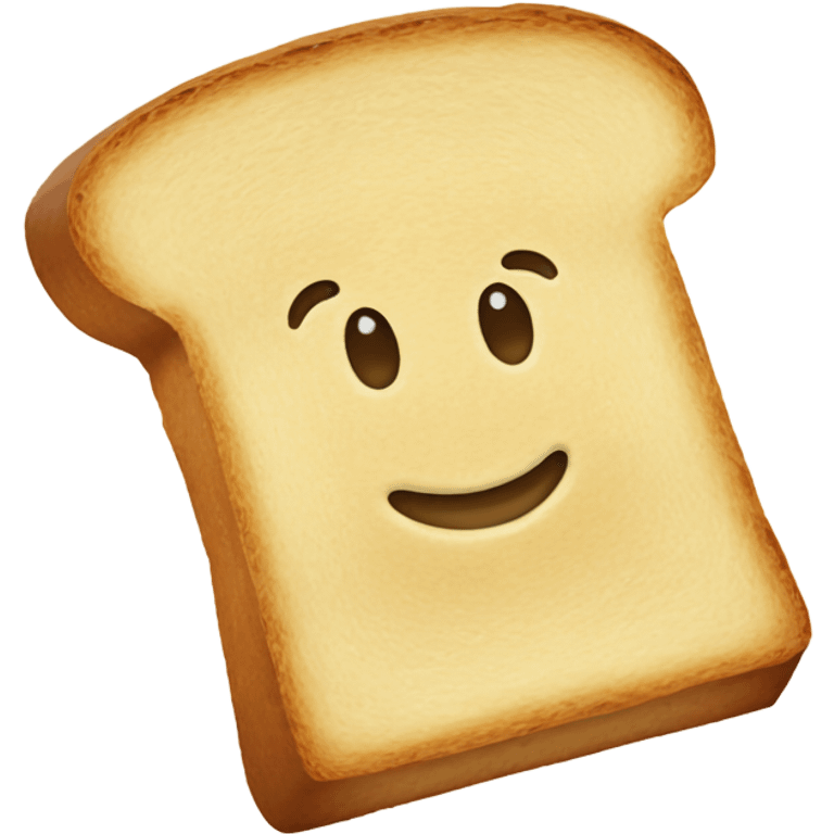 A single slice of bread  emoji