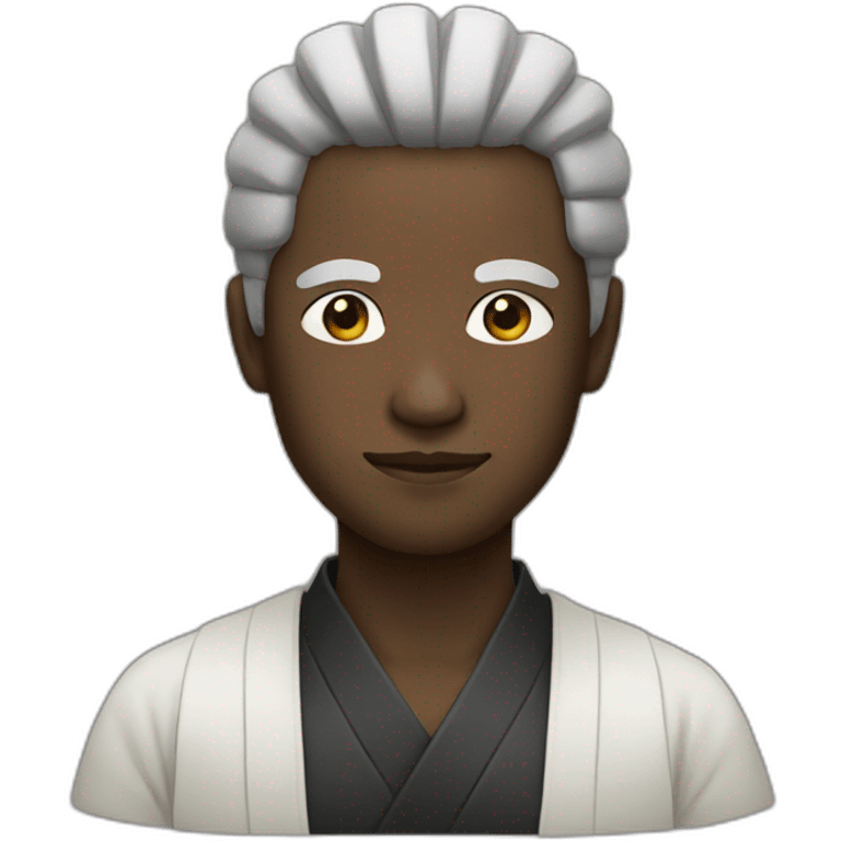 Black japanese emoji