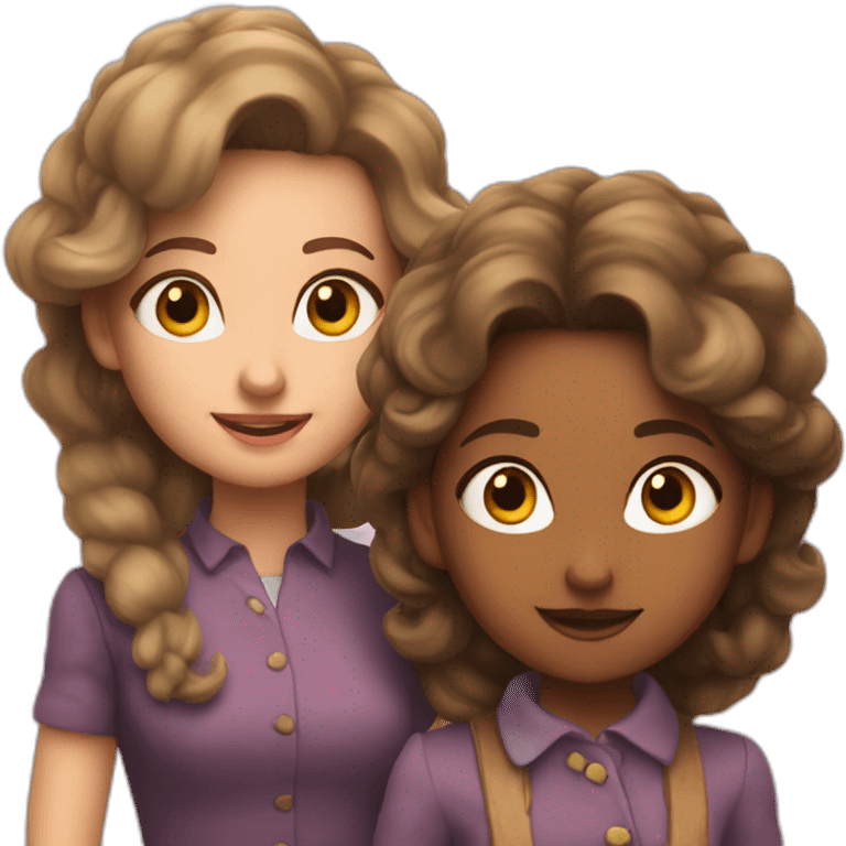 Enid Sinclair and Rose emoji