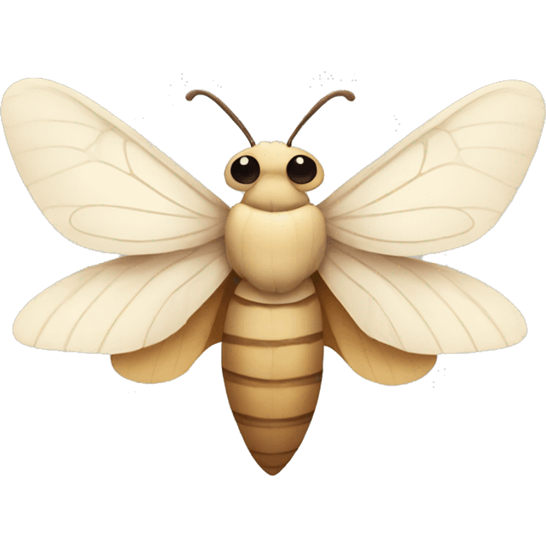 cute moth emoji