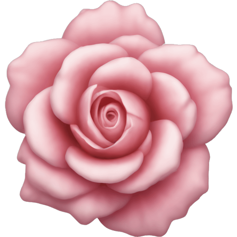 Rosa polkagris emoji