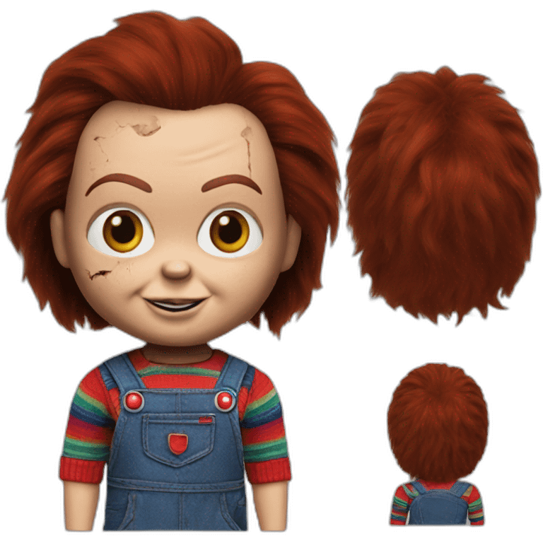 Chucky doll from childs play emoji