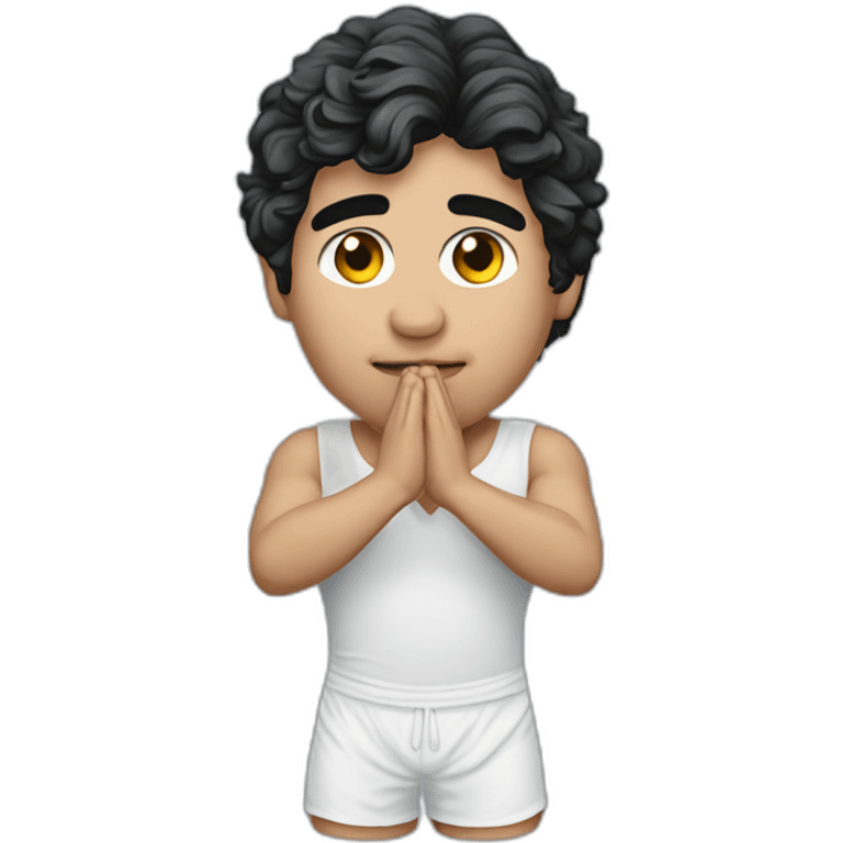 Realistic-Maradona-as-an-angel emoji