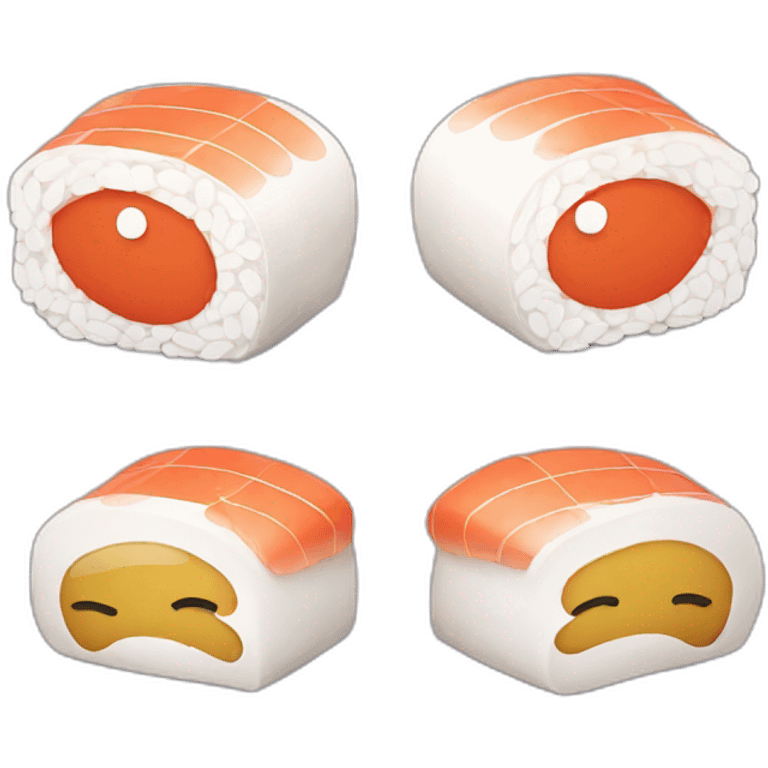 sad sushi emoji