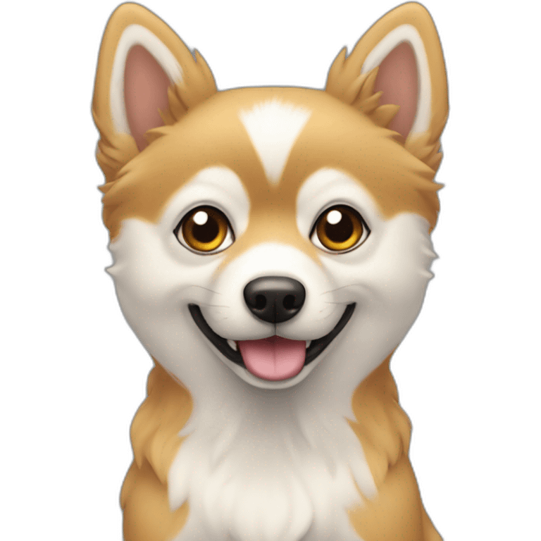 Spitz alemão emoji