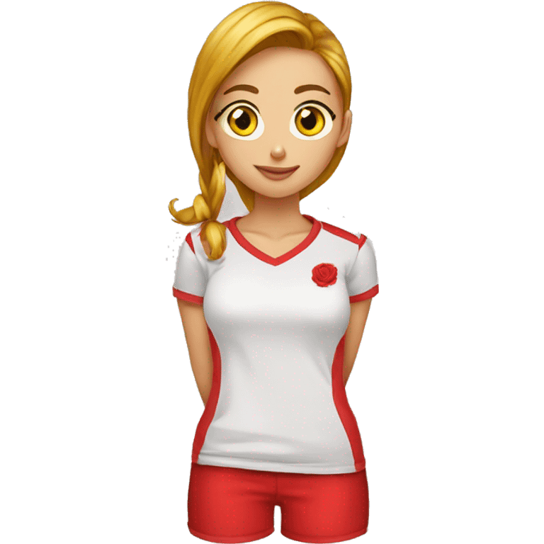 Camiseta roja q dija mariyelsi emoji