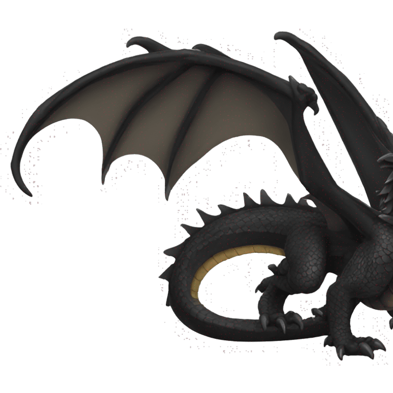 black dragon emoji