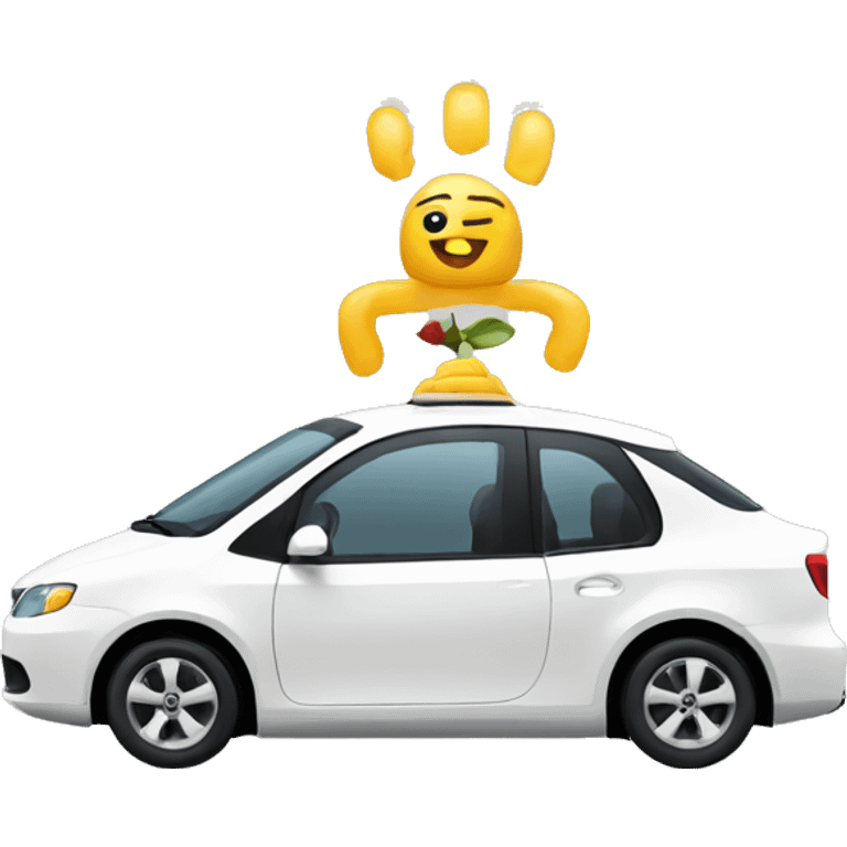 autonomous car emoji