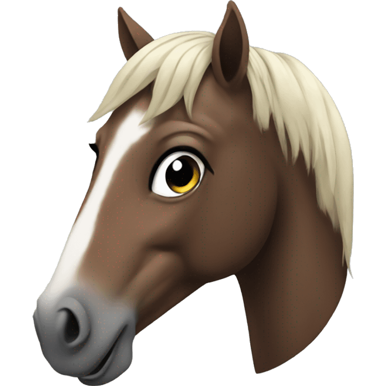 drama horse emoji