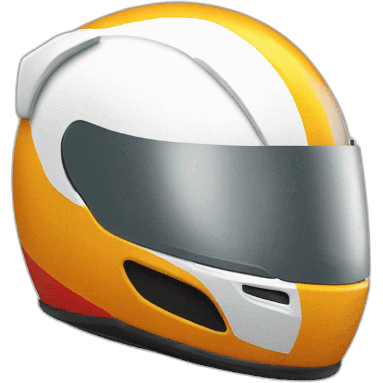 formula one helmet emoji