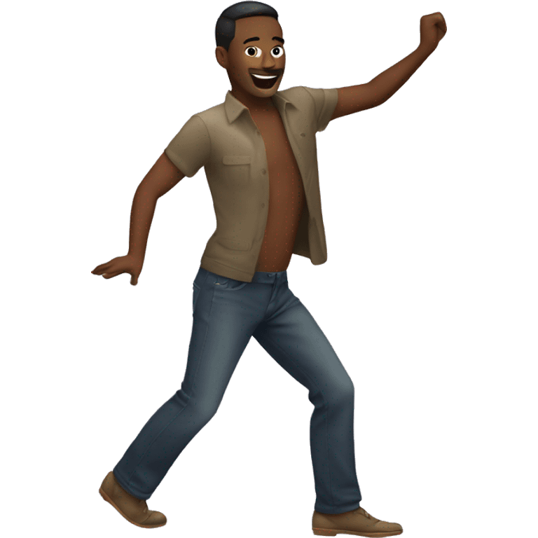 Dancing gay man emoji