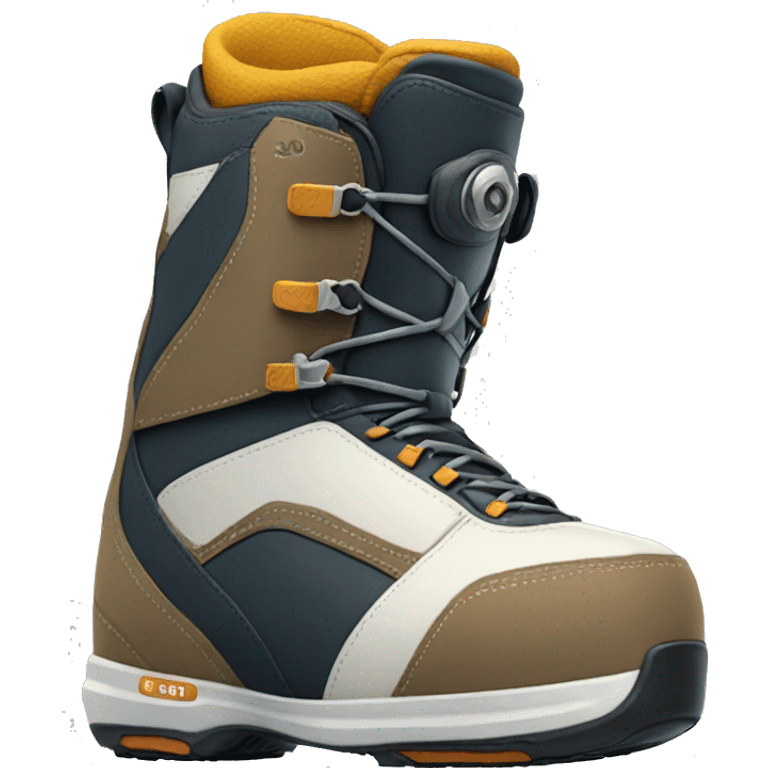 snowboarding boot emoji