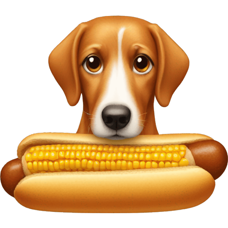 corn dog emoji