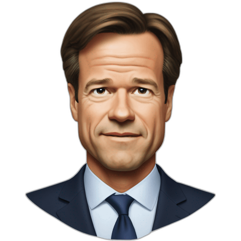 Mark Rutte VVD emoji