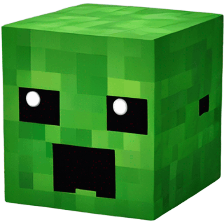 Minecraft creeper emoji