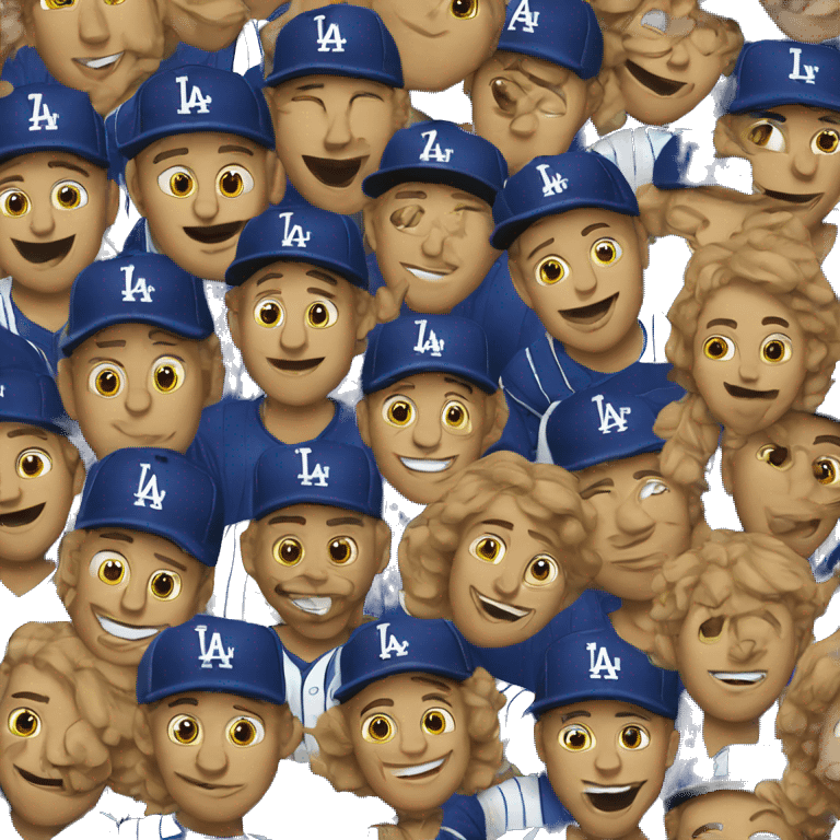 La dodgers emoji