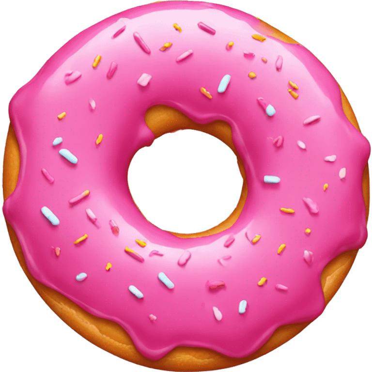 pink donut emoji