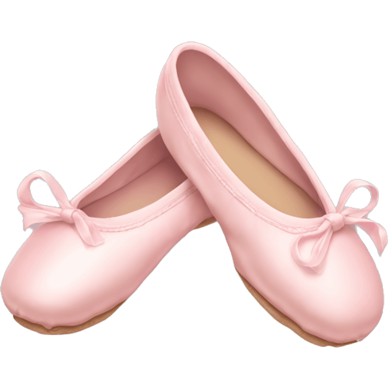 pastel pink ballet shoes emoji