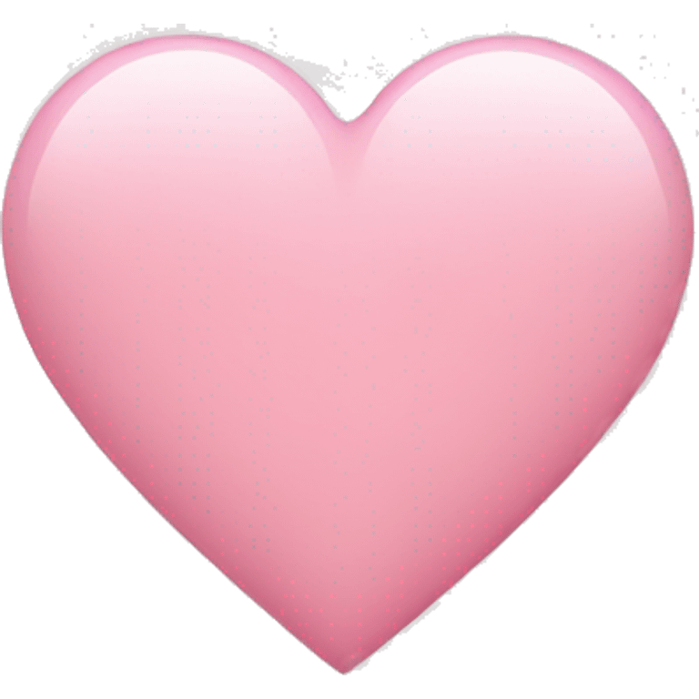 light pink heart emoji