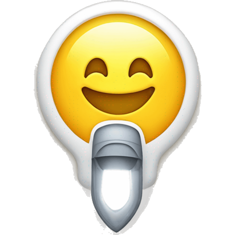 emoji denoting the phrase "Your smile lights up my day" emoji