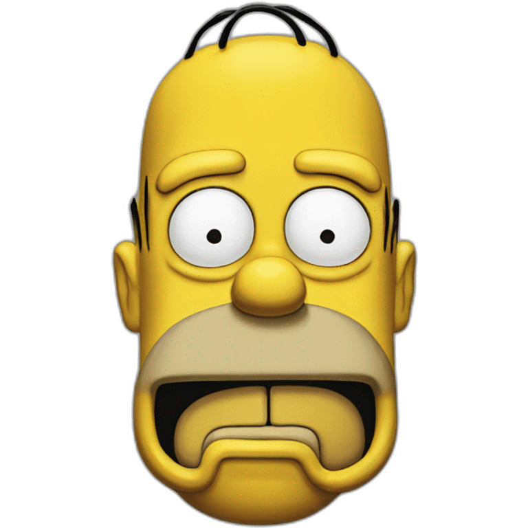 Homer simpson affamé emoji