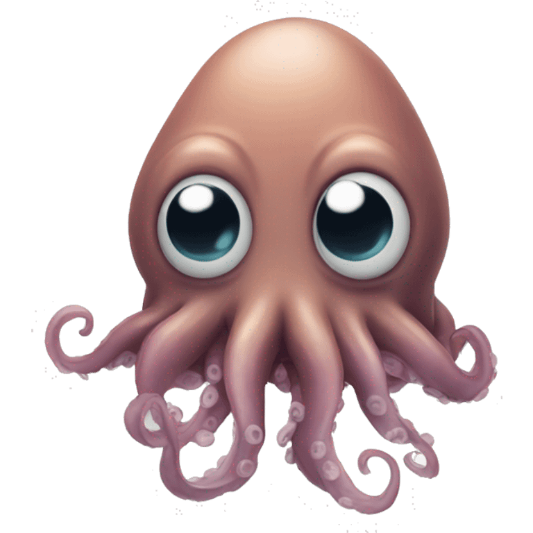 a sad squid  emoji