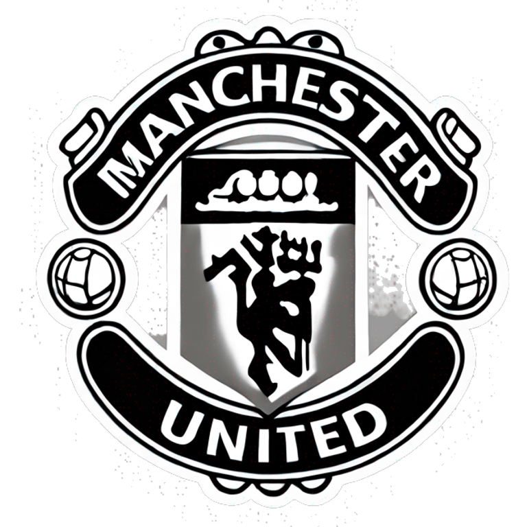 Manchester United logo emoji