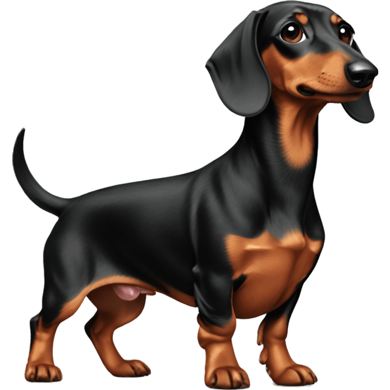 dog breed dachshund emoji