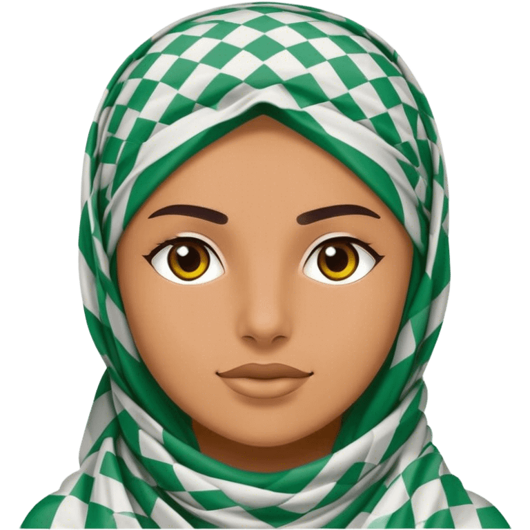 Brazil keffiyeh emoji