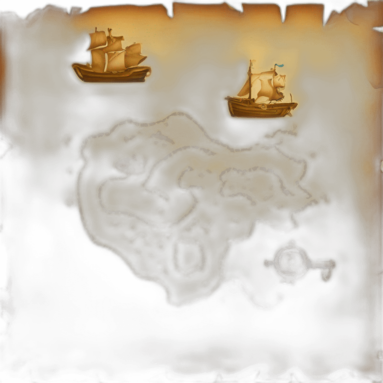 treasure map emoji