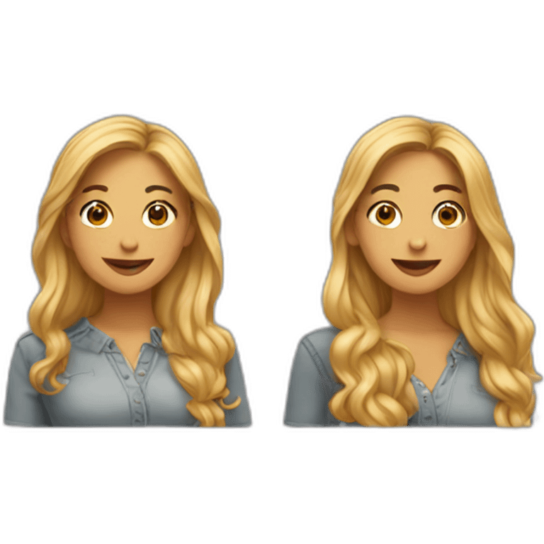 Amigas emoji