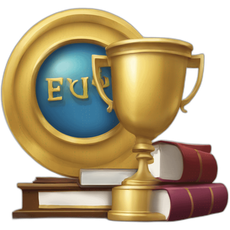 trophy for library emoji