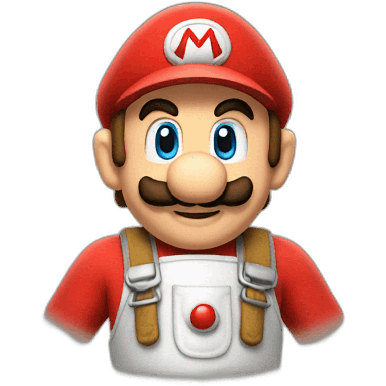 Mario plumber emoji