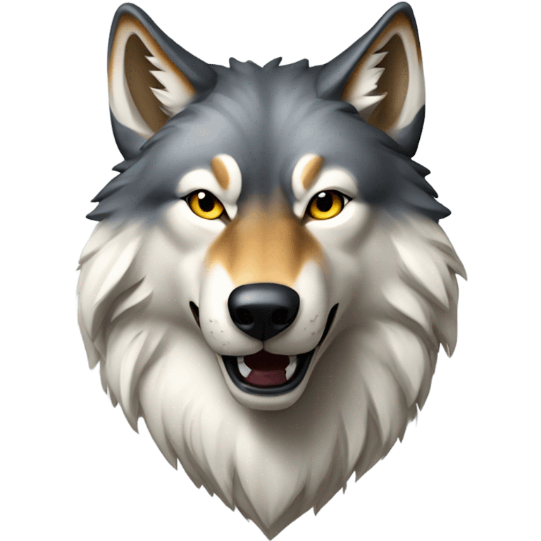 Sigma wolf emoji