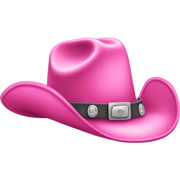 pink cowboy hat emoji