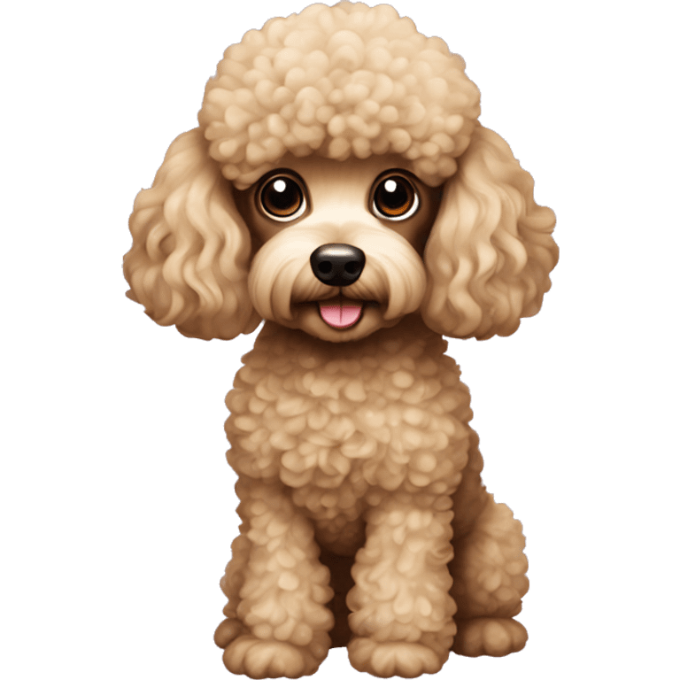 mini poodle emoji