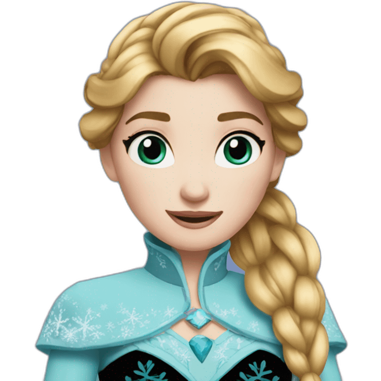 Anna frozen emoji