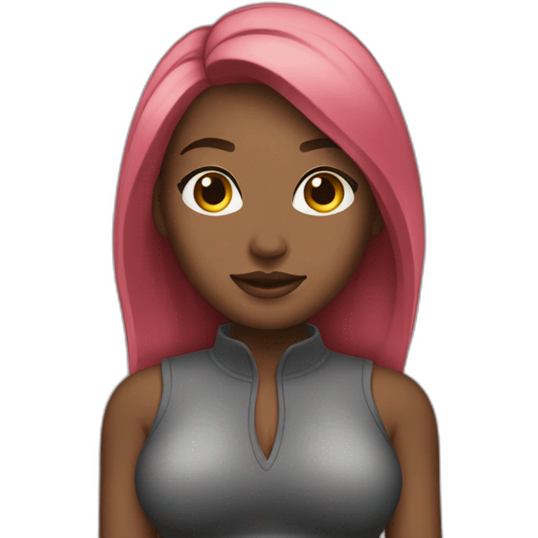 Front view curvy girl emoji