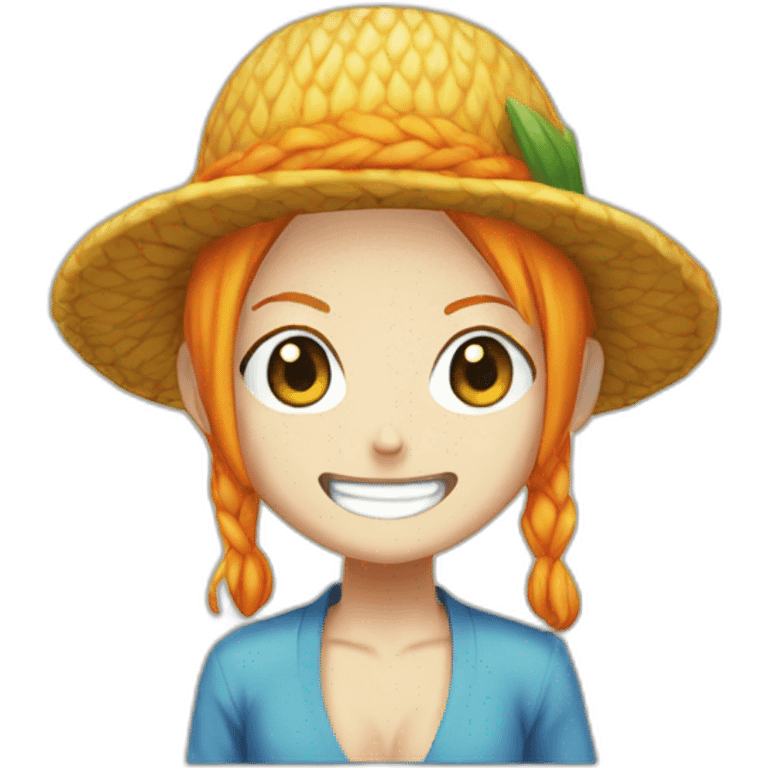 Nami one piece emoji