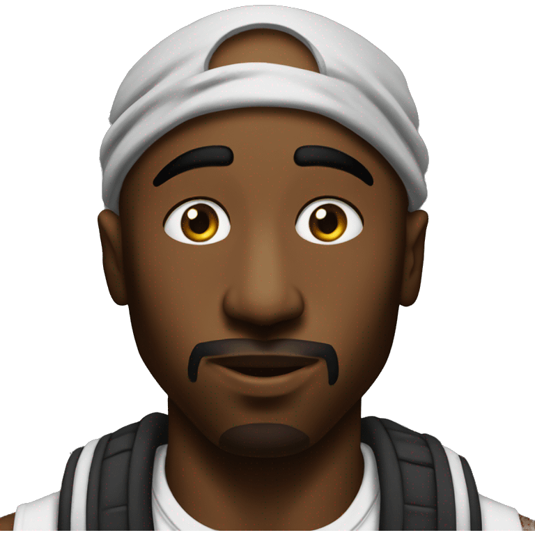 Tupac saying I told you emoji