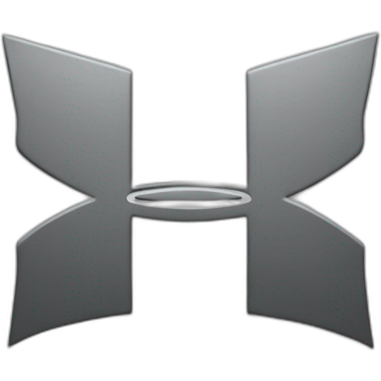 Under armour grey logo emoji