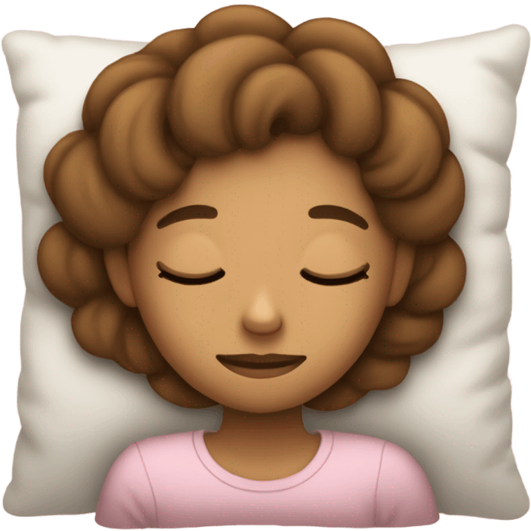 Girl sleep emoji