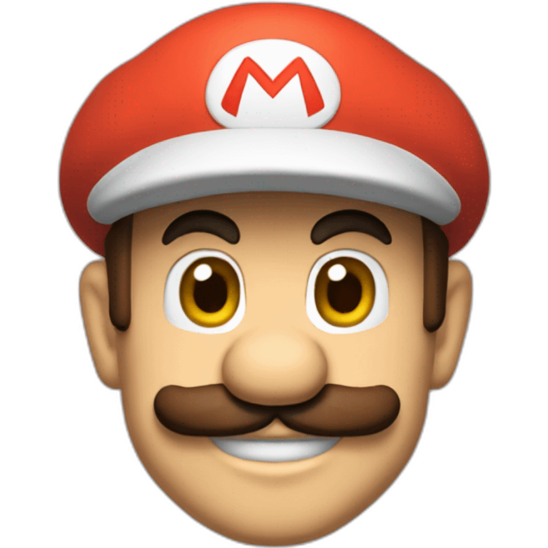 Super mario sticker emoji